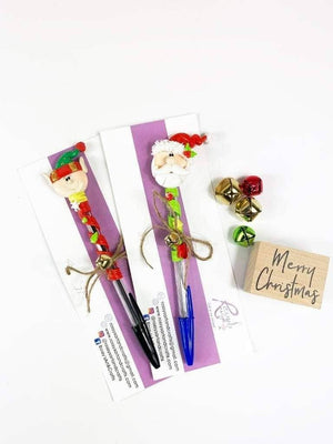 Rossy's Art & Crafts Elf & Santa Combo Pen